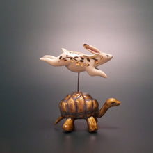 Load image into Gallery viewer, TORTOISE + SNOWY HARE